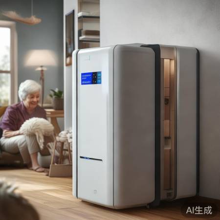 壁挂炉操作简便,智能调节。