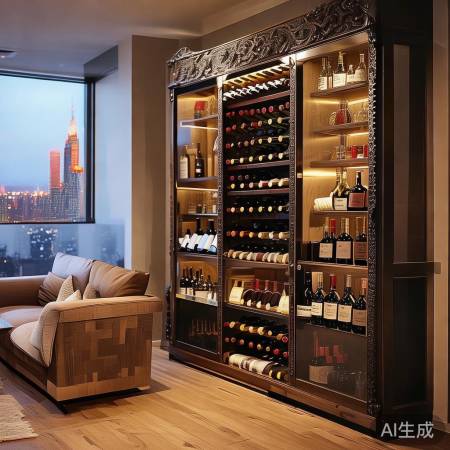 个性定制酒柜,生活气息满满