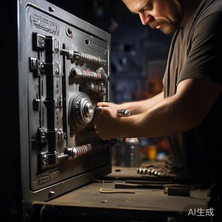 破解保险柜,需耐心技巧