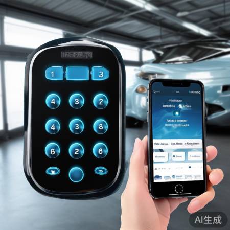 智能锁，一键解锁，省时神奇