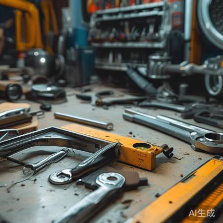 工具齐全，检查洗衣机