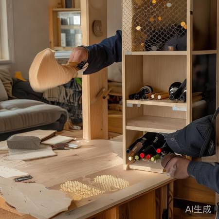 红酒柜蜂窝板安装指南