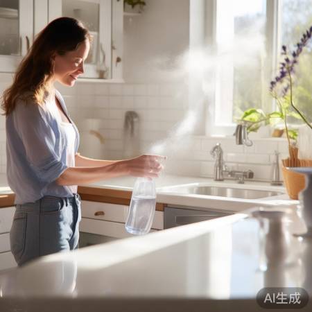 厨房清洁喷消毒液