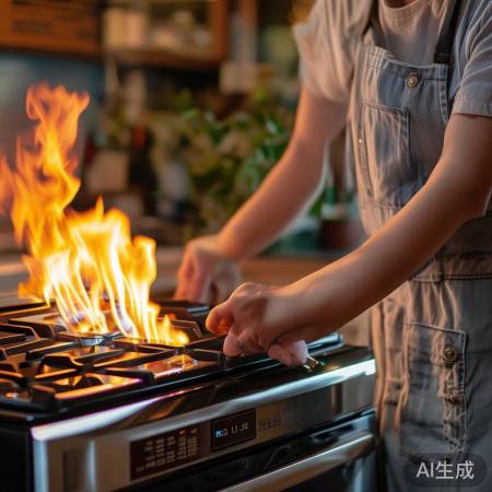 康宝燃气灶,火力灵活节能高