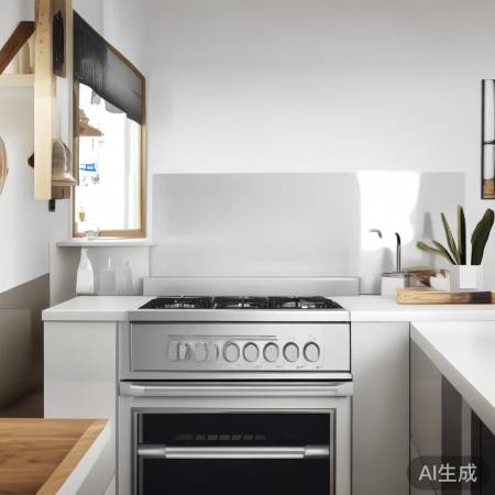 “简洁大方燃气灶，厨房小能手”