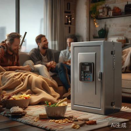 “周末享乐，悦虎保险柜保家宅”