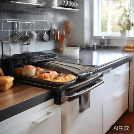 集成灶易清洗，自动洗厨房