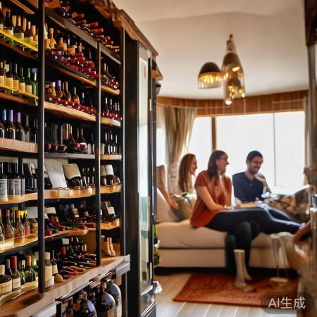 红酒柜摆放，舒适自然为主