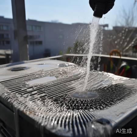 散热完毕，盖盖防尘，再冲洗。