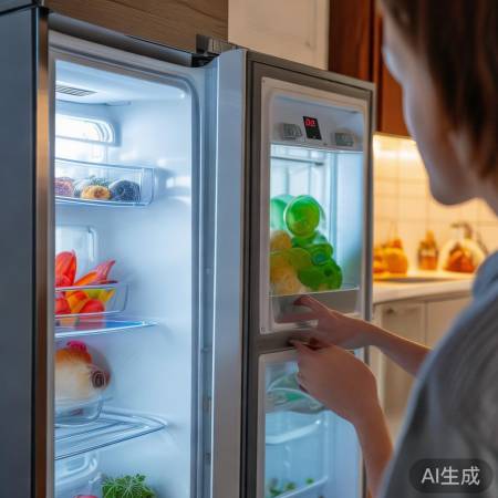 冰箱冷藏4度,注意清洁分区少开