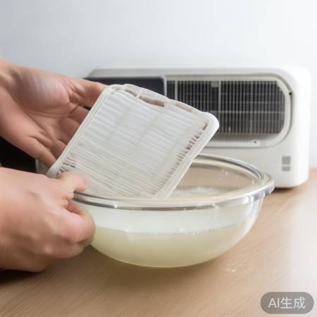 清洗空调滤网，除异味