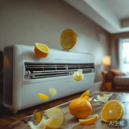 柚子皮除空调异味