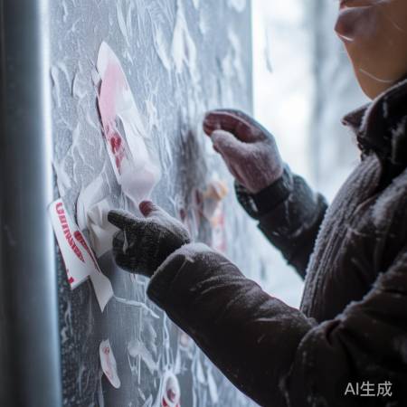 冷天贴冰箱贴不易