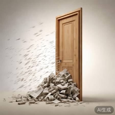 “废旧报纸防风隔音”