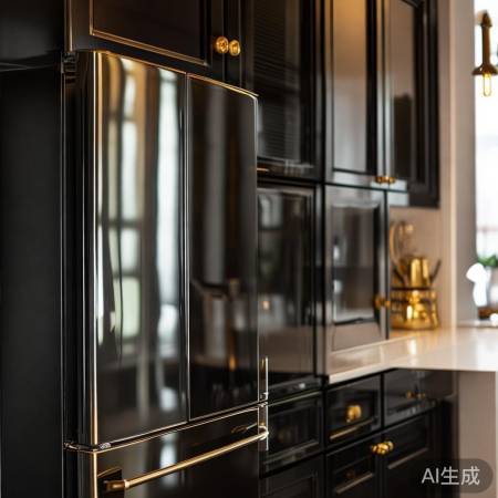 冰箱配色呼应厨房