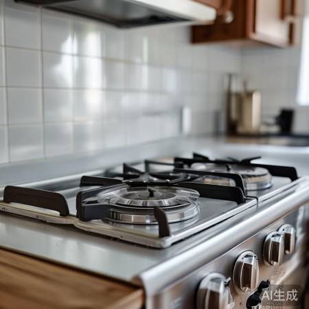 燃气灶安装完成，简单易学！