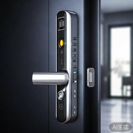 智能锁多方式开锁，安全满分