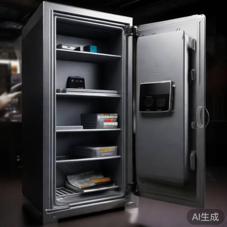 保险柜内部宽敞，指纹解锁便捷