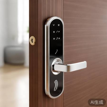 免打孔装指纹锁,方便神奇