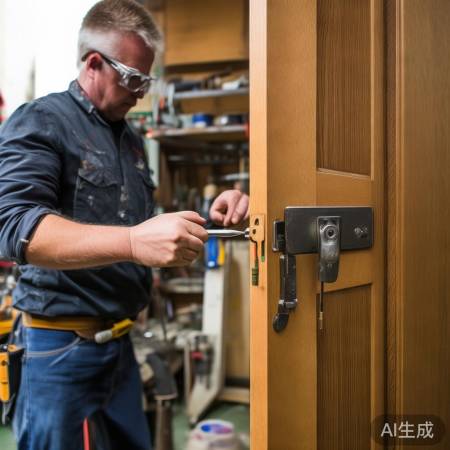 拆锁步骤:小心拧螺丝