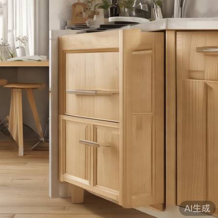 厨房小空间，窄柜更实用