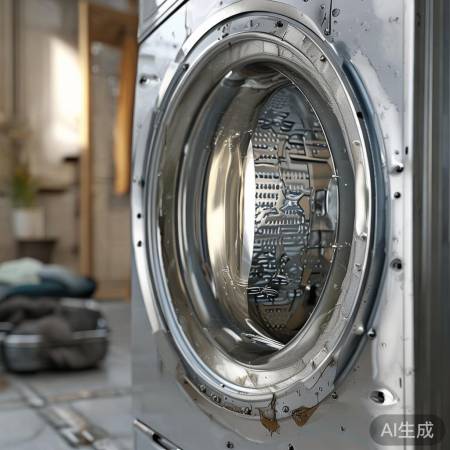 洗衣机转速快寿命短，原因在滚筒