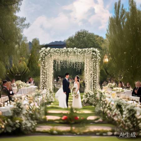 许嵩冯禧浪漫婚礼