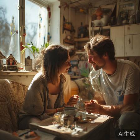 穷也幸福，爱升温